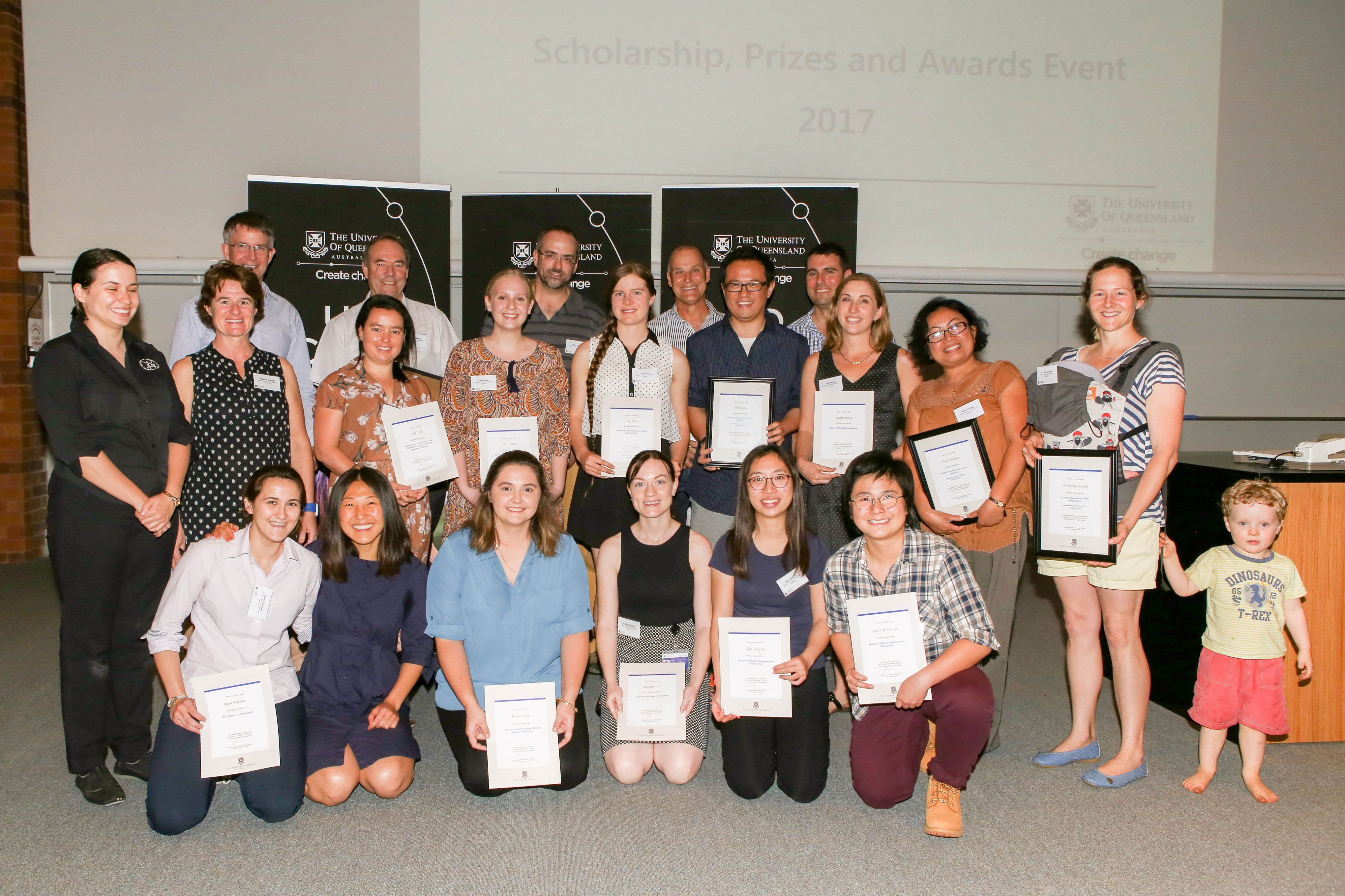2017 SVS Scholarships and Prizes recipients