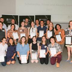 2017 SVS Scholarships and Prizes recipients